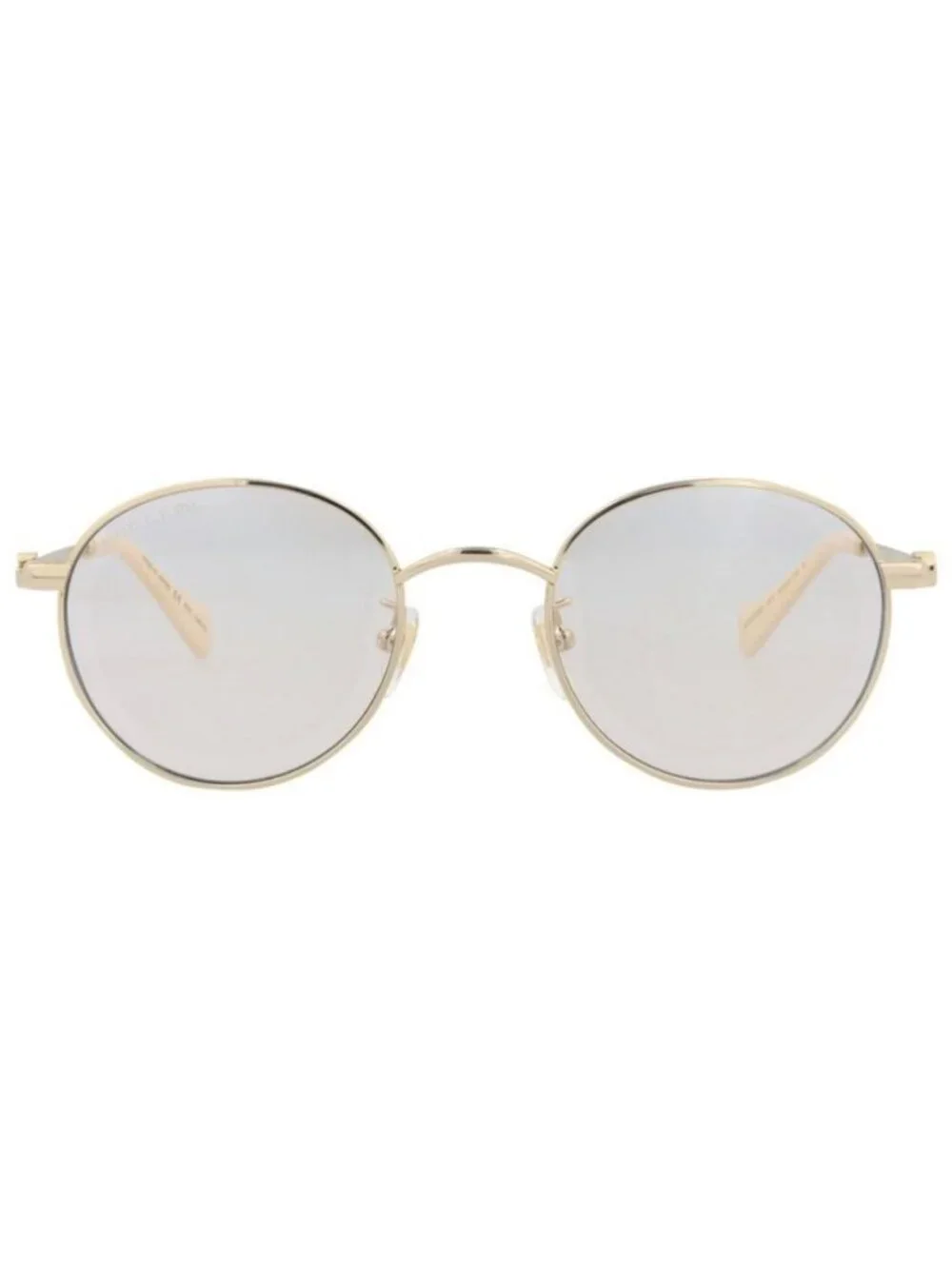 New Gucci Womens Round/Oval Gold Gold Transparent Fashion Designer Eyeglasses